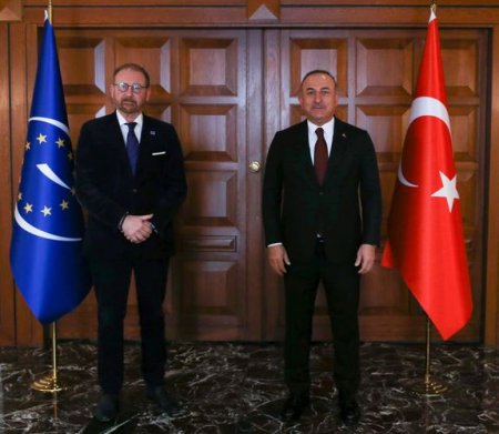 Çavuşoğlu AŞPA Prezidenti ilə görüşdü